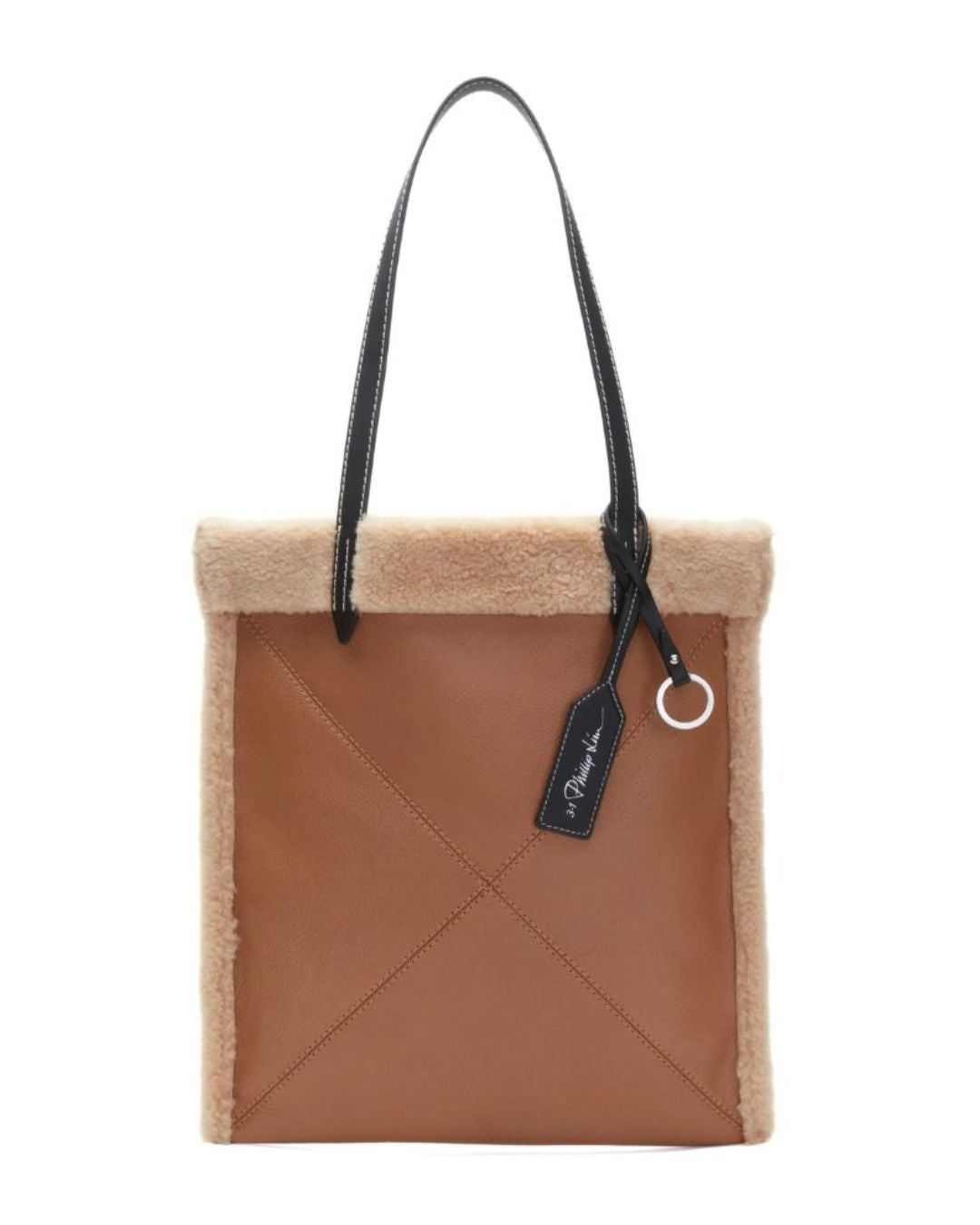 3.1 PHILLIP LIM Slim Tote - Ivory/Camel