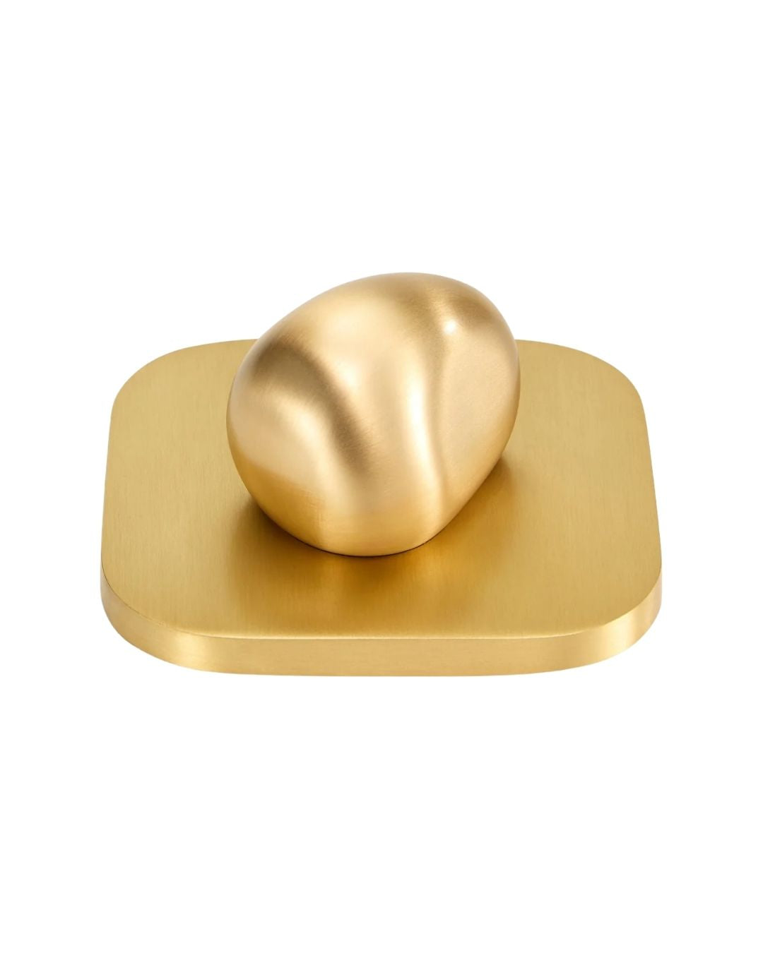 ASSOULINE Library Pebble Candle Lid - Brass