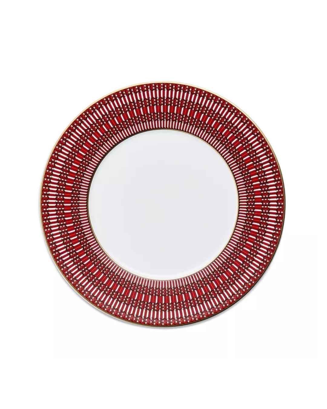 BACCARAT Arcadia Dinner Plates, Set of 2 - Red