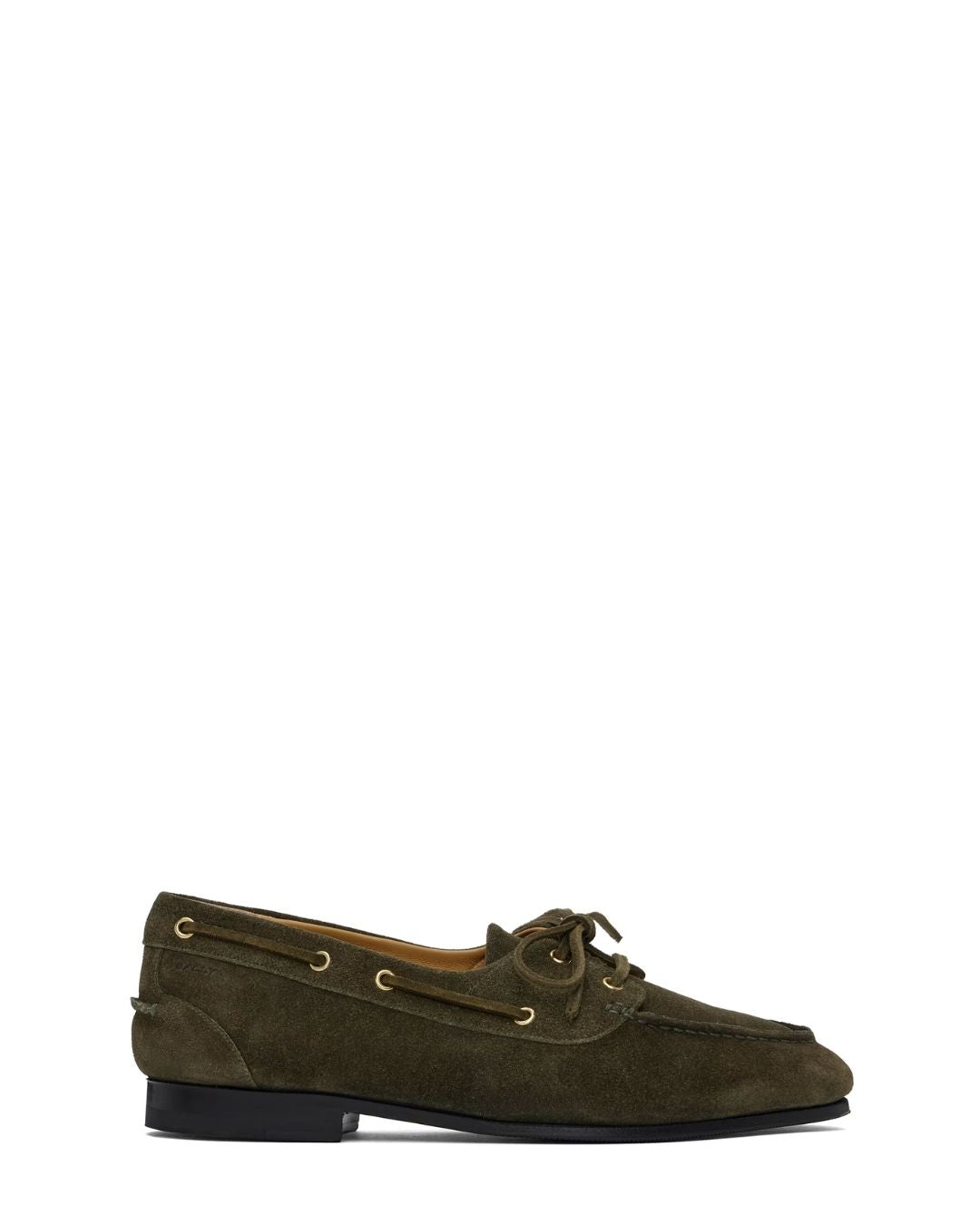 BALLY Plume Boat Shoes - Khaki