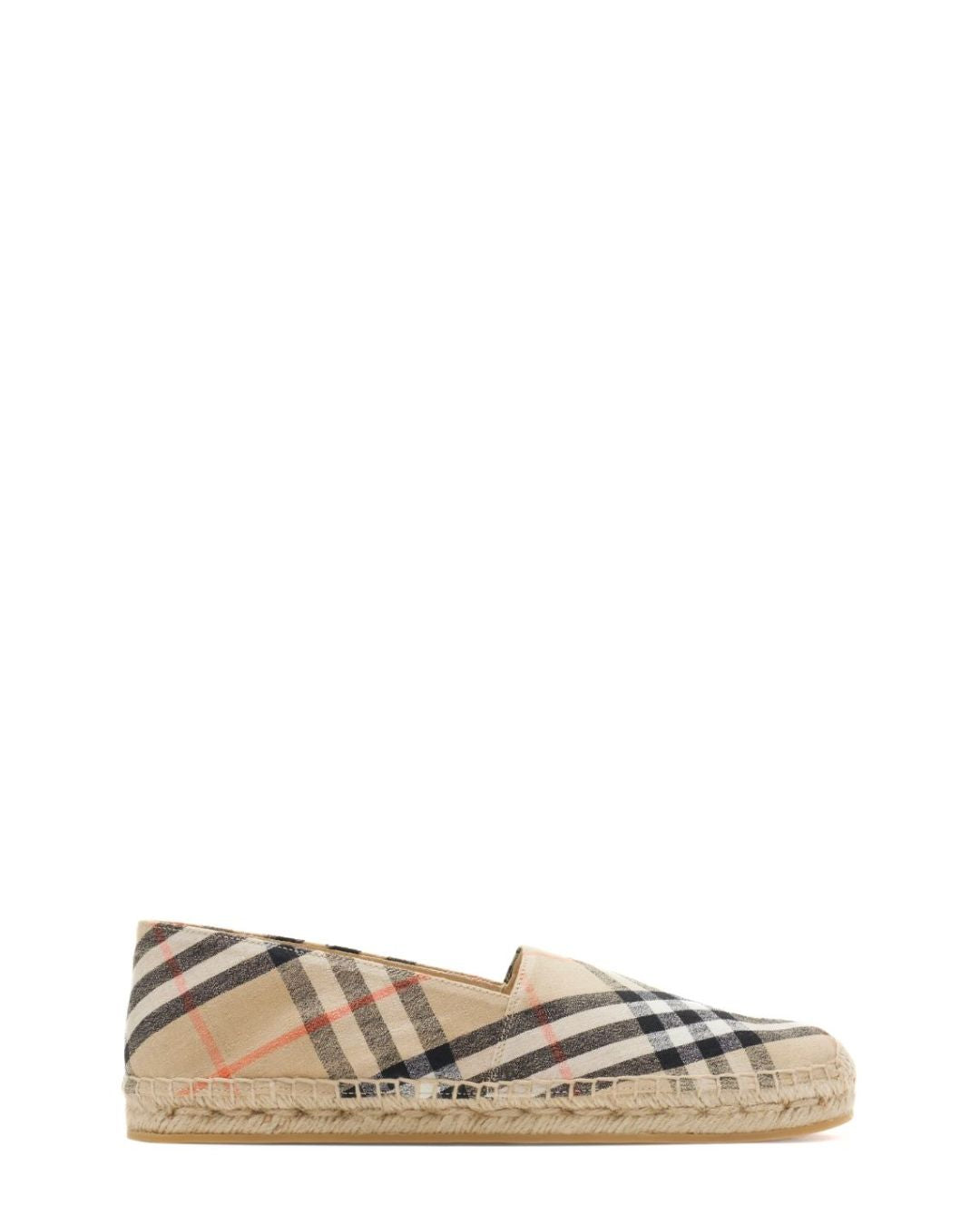 BURBERRY Check Mews Espadrilles​ - Sand