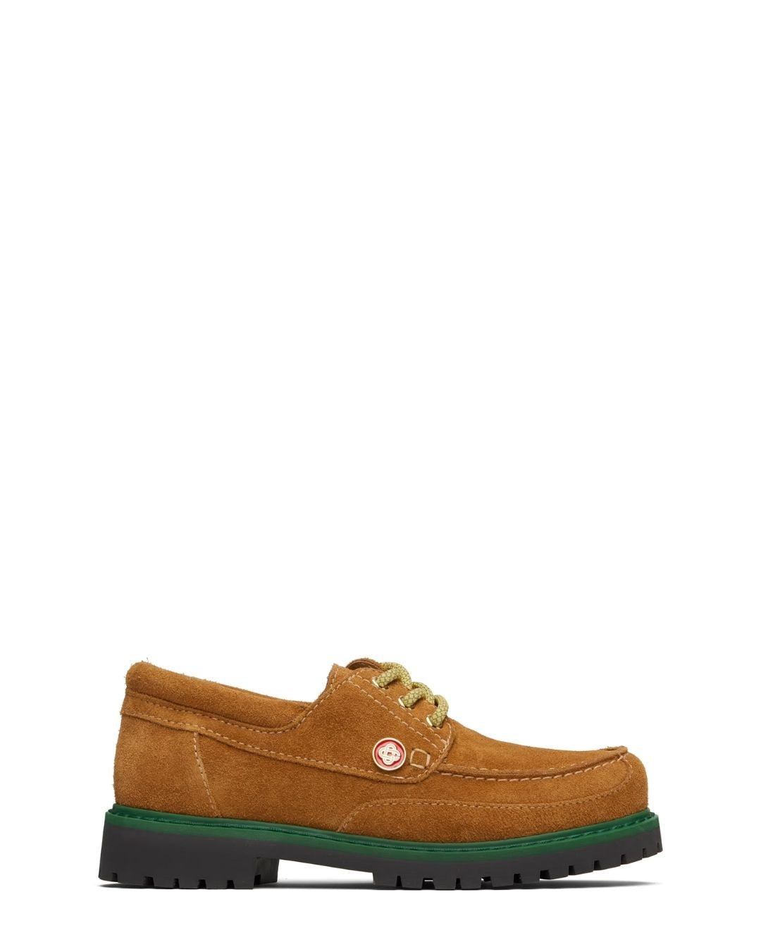 CASABLANCA Leather Boat Shoes - Brown