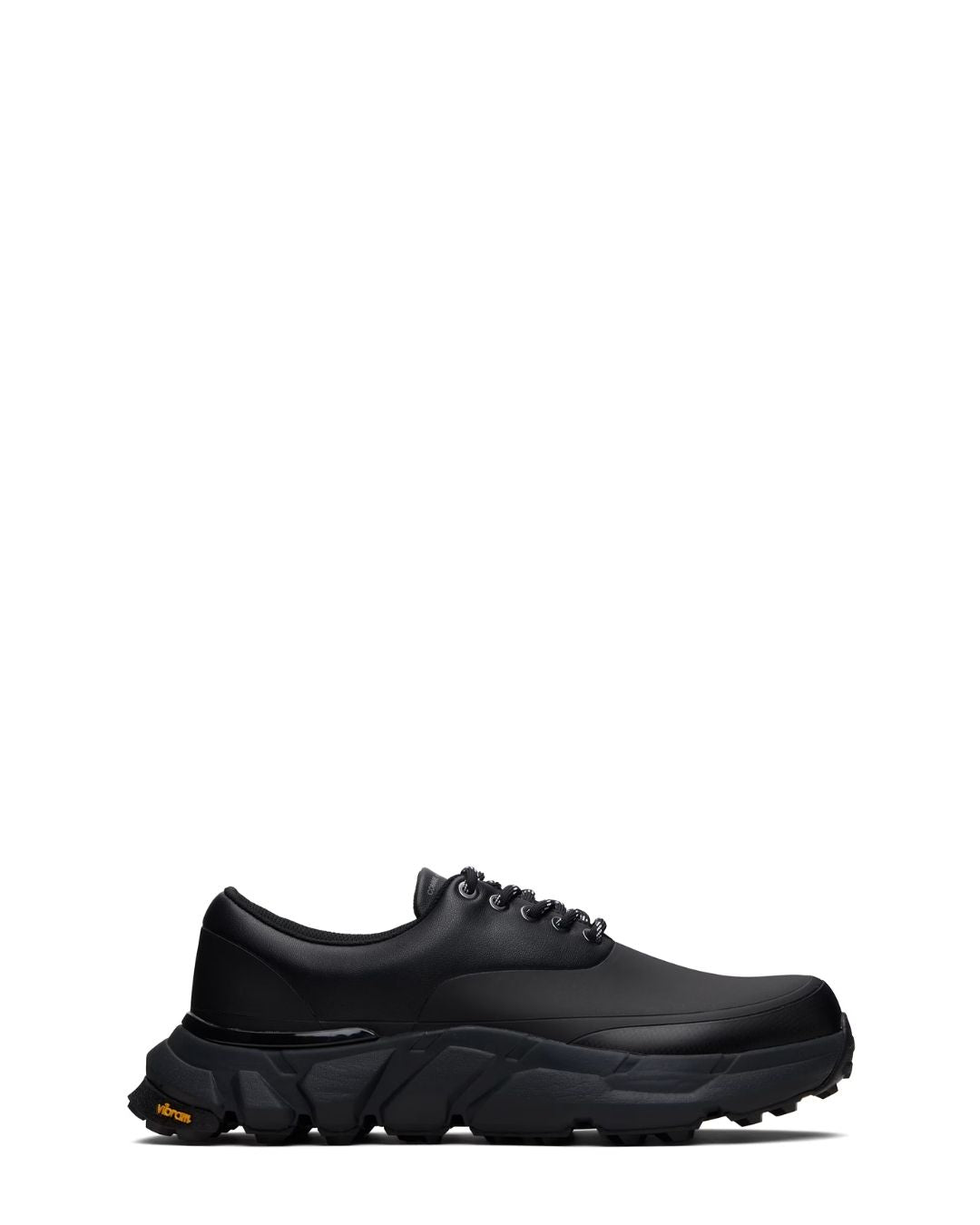 COMME DES GARÇONS HOMME Synthetic Leather Low Top Sneakers - Black
