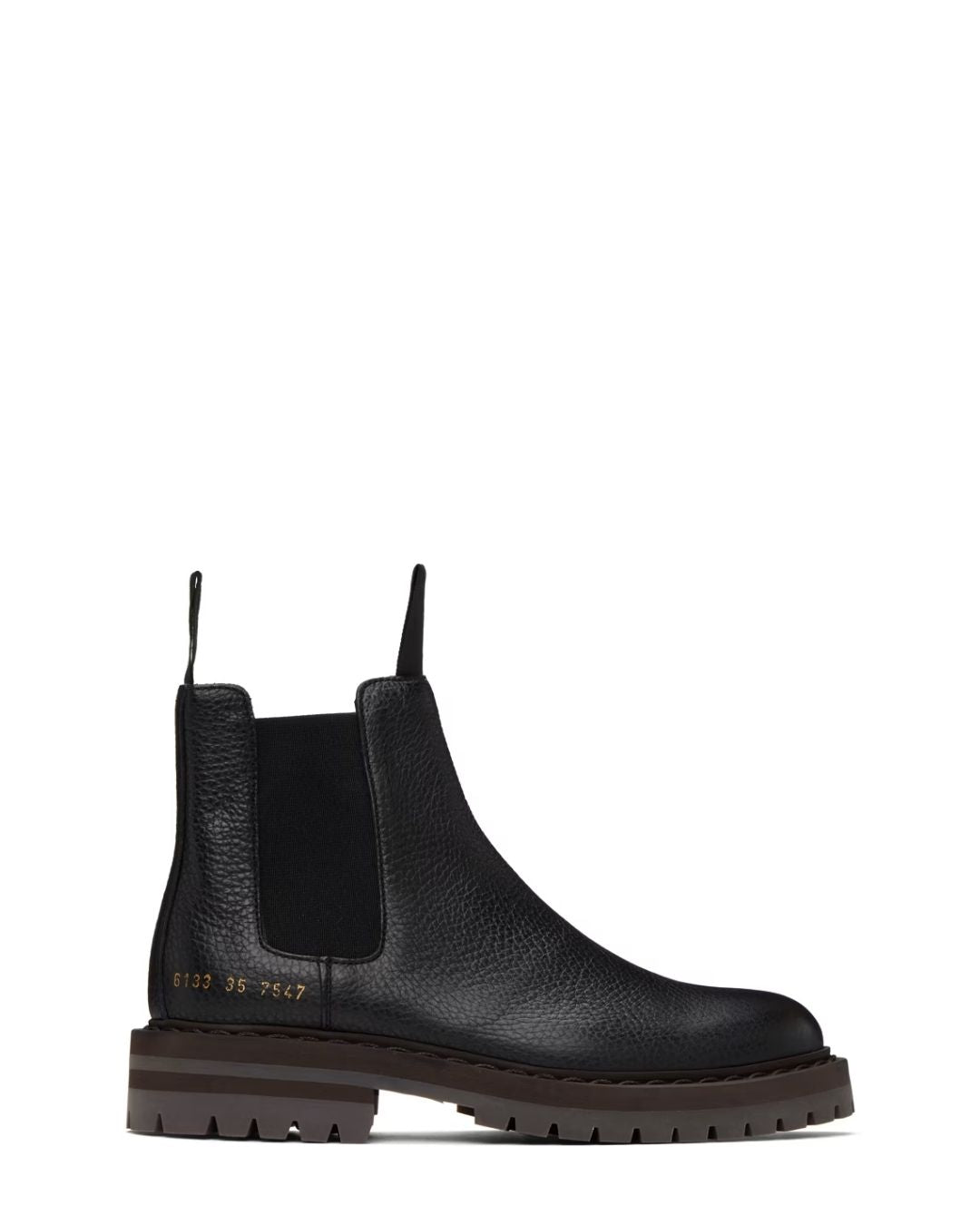 COMMON PROJECTS Leather Chelsea Boots - Black