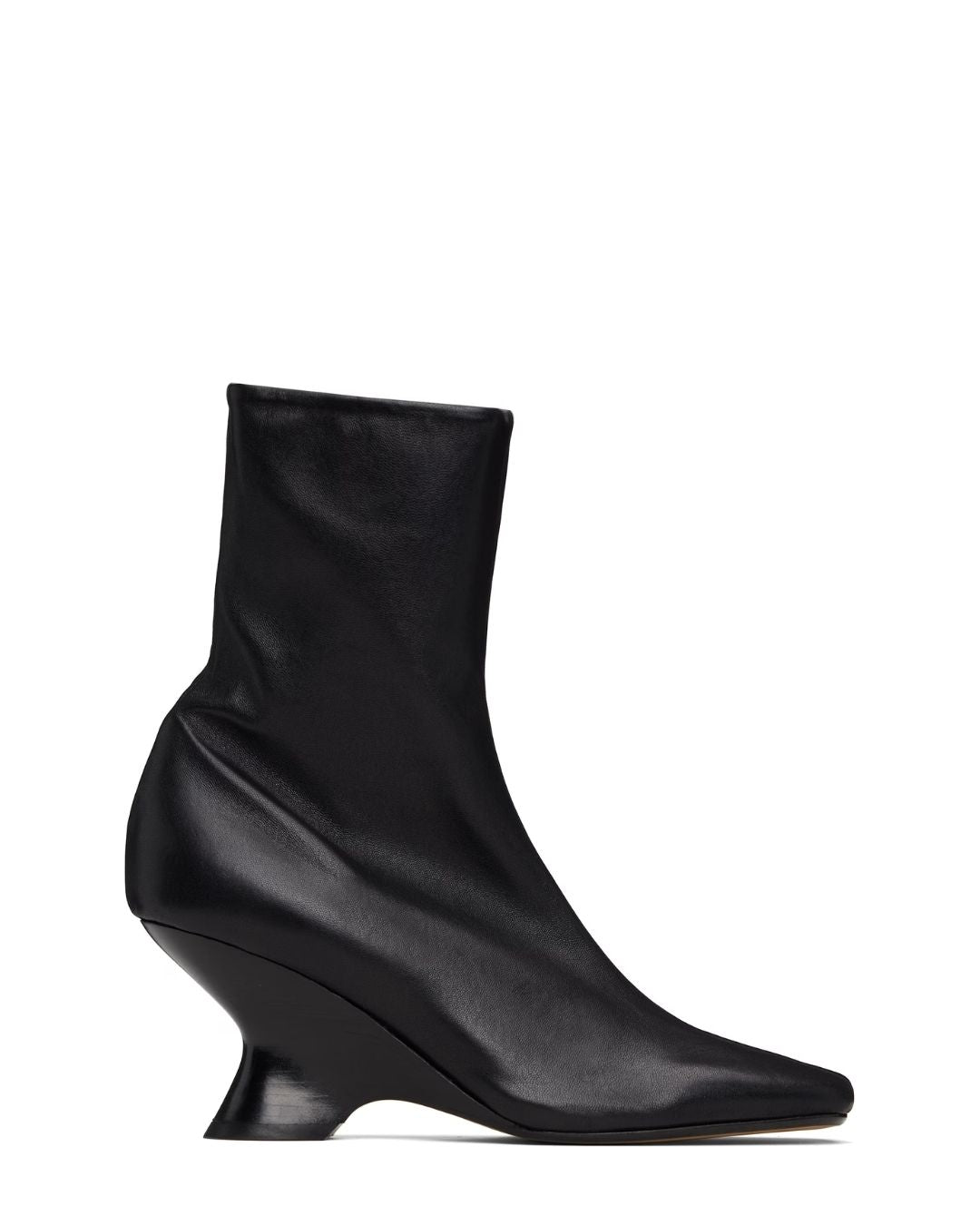 DRIES VAN NOTEN Heeled Ankle Boots - Black