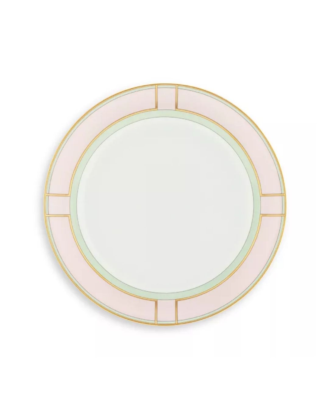 GINORI 1735 Colonna Diva Flat Plate - Rosa