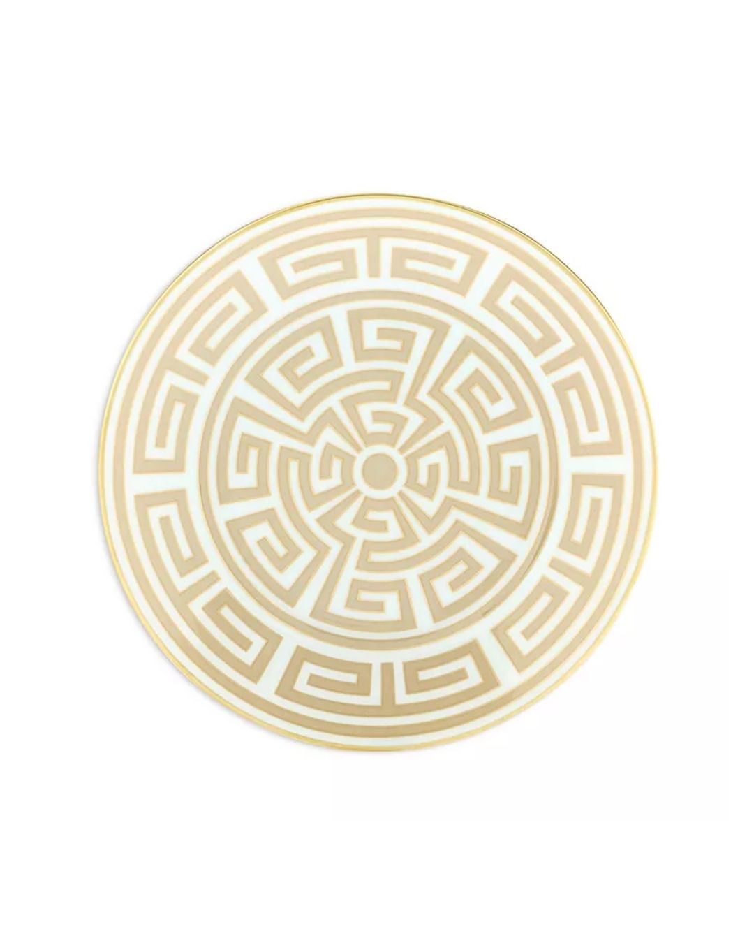 GINORI 1735 Labirinto Flat Bread Plate - Beige
