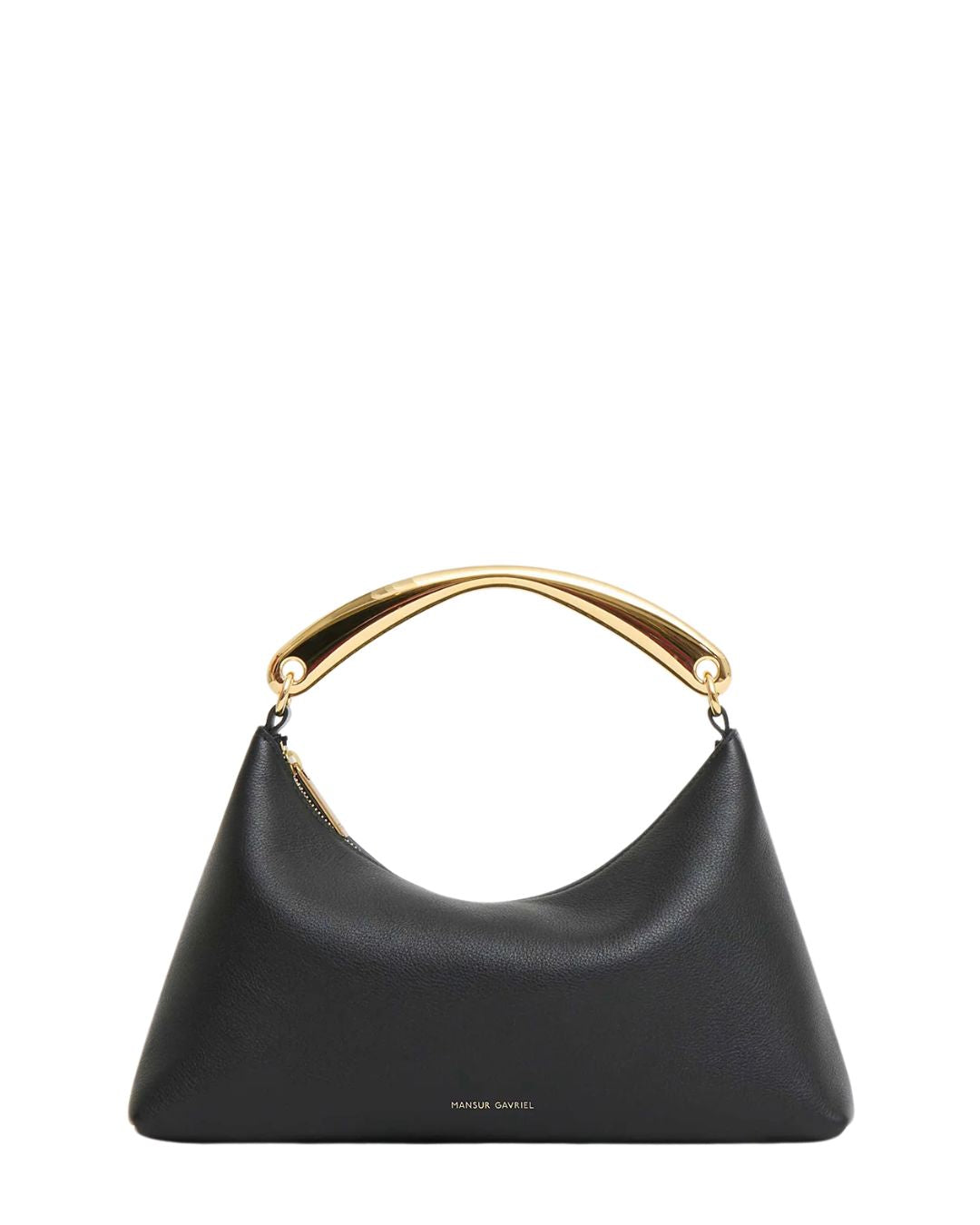 MANSUR GAVRIEL Metal Handle Rhea - Black