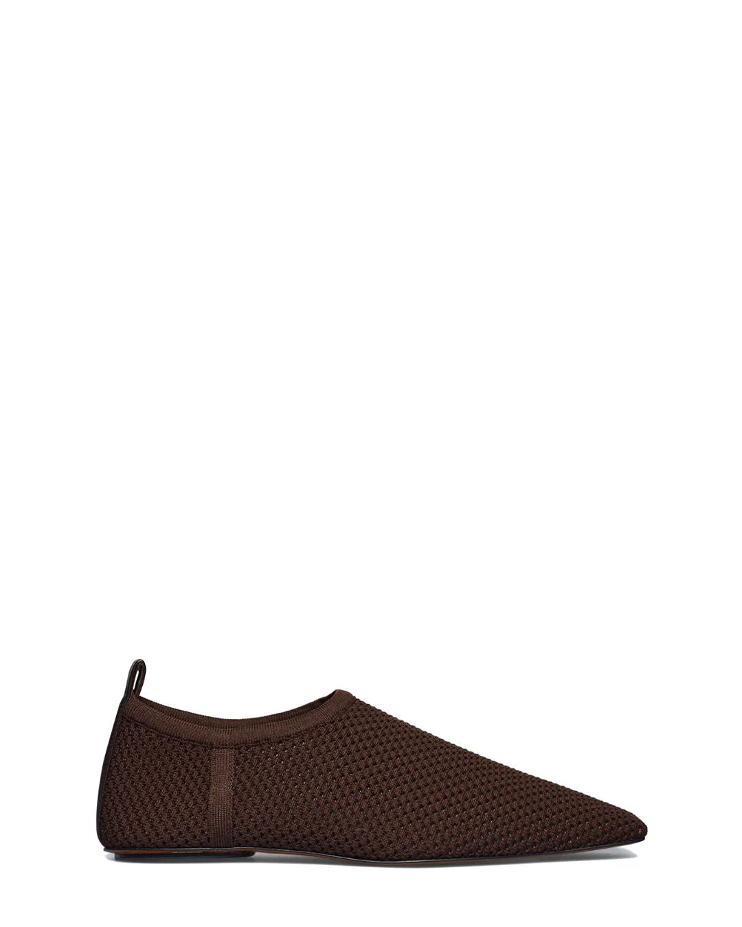 NANUSHKA Buju Mesh-knit Square-Toe Slip-on Shoes - Java