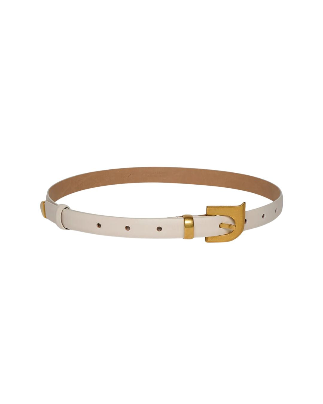NANUSHKA Darbie N' Monogram Belt - Off-white