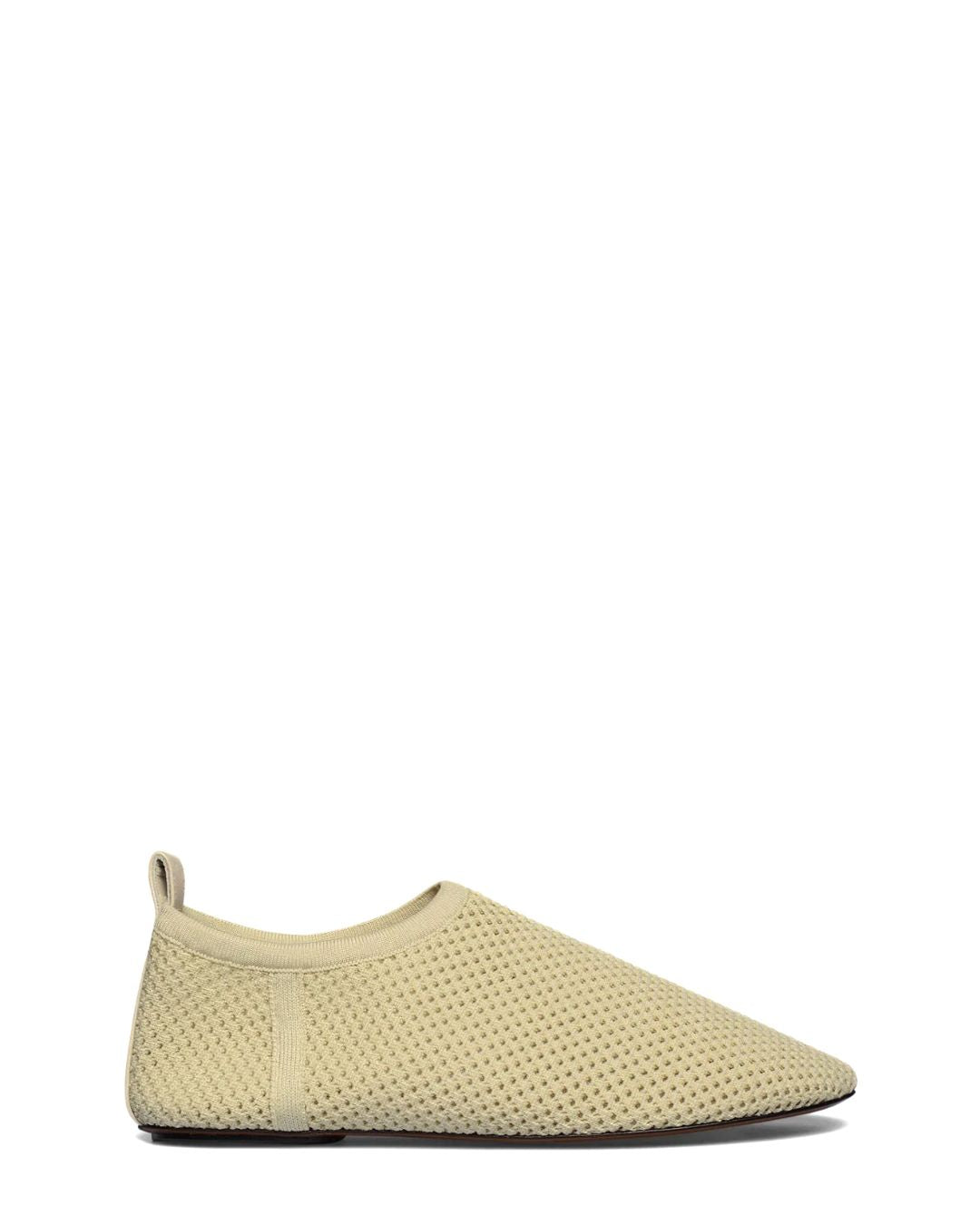 NANUSHKA Maris Rounded Toe Mesh-knit Round-toe Slip On Shoes - Sand Mesh