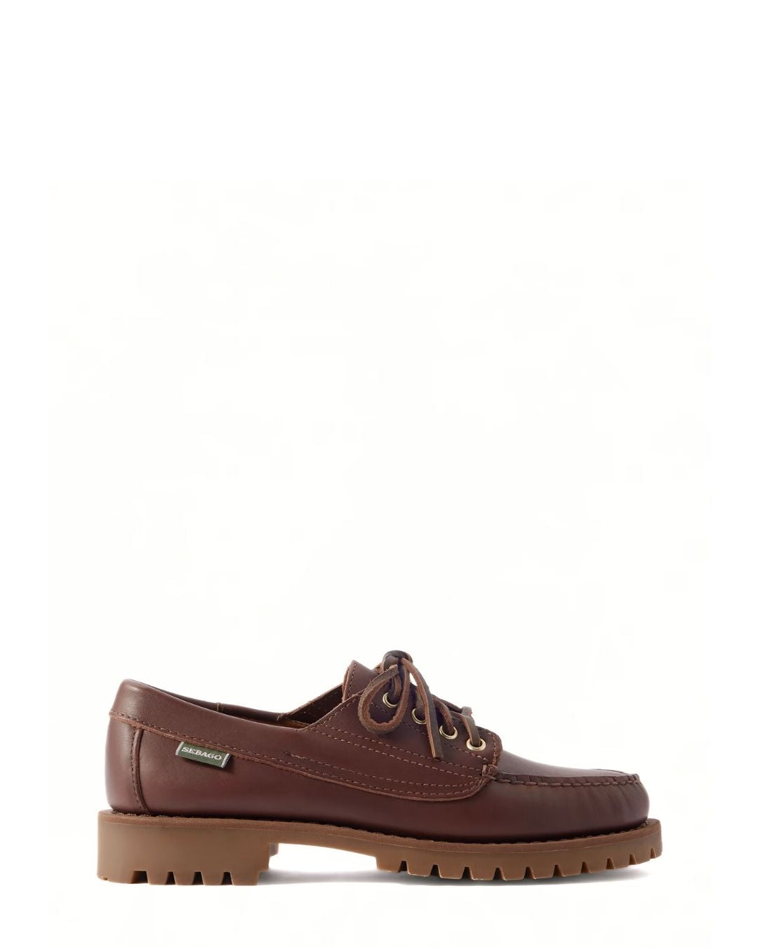 SEBAGO Askook Leather Boat Shoes - Brown