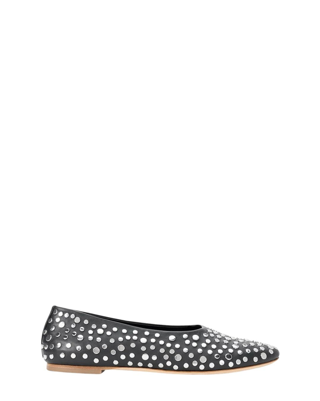 STAUD Alba Ballet Flat - Rivets