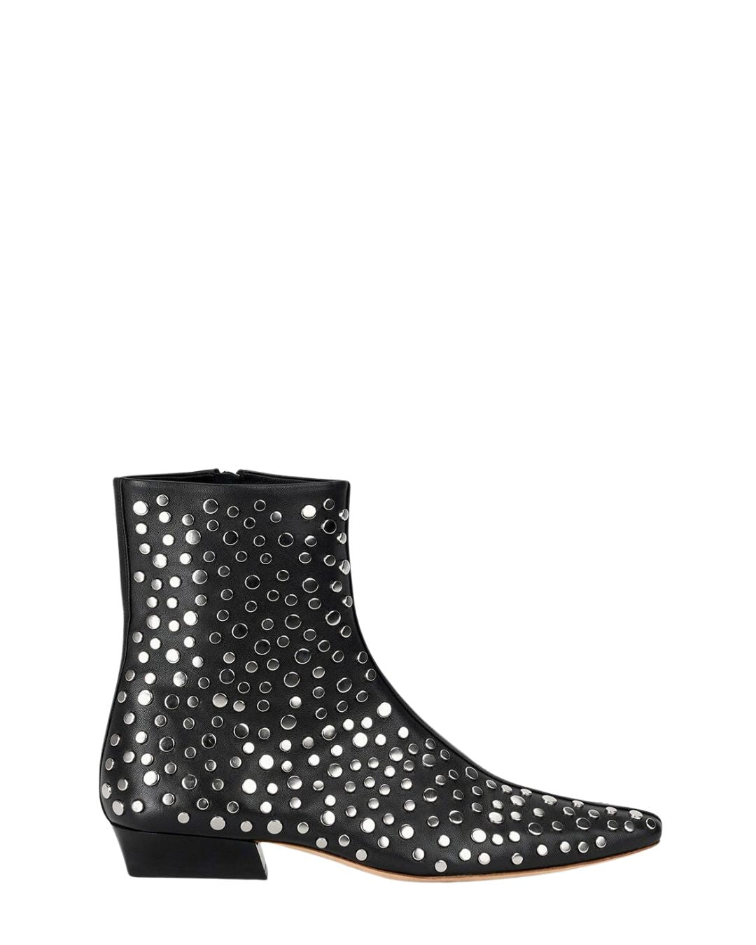 STAUD Wally Flat Ankle Boot - Rivets