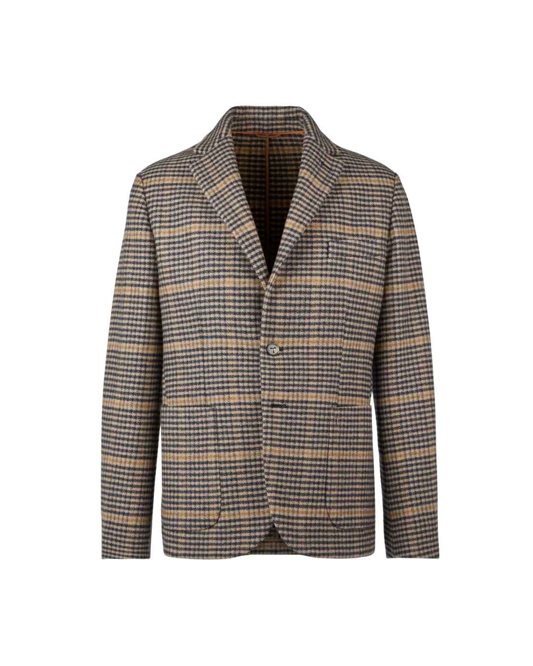 TOD'S Cashmere Blend Blazer - White/Blue/Black