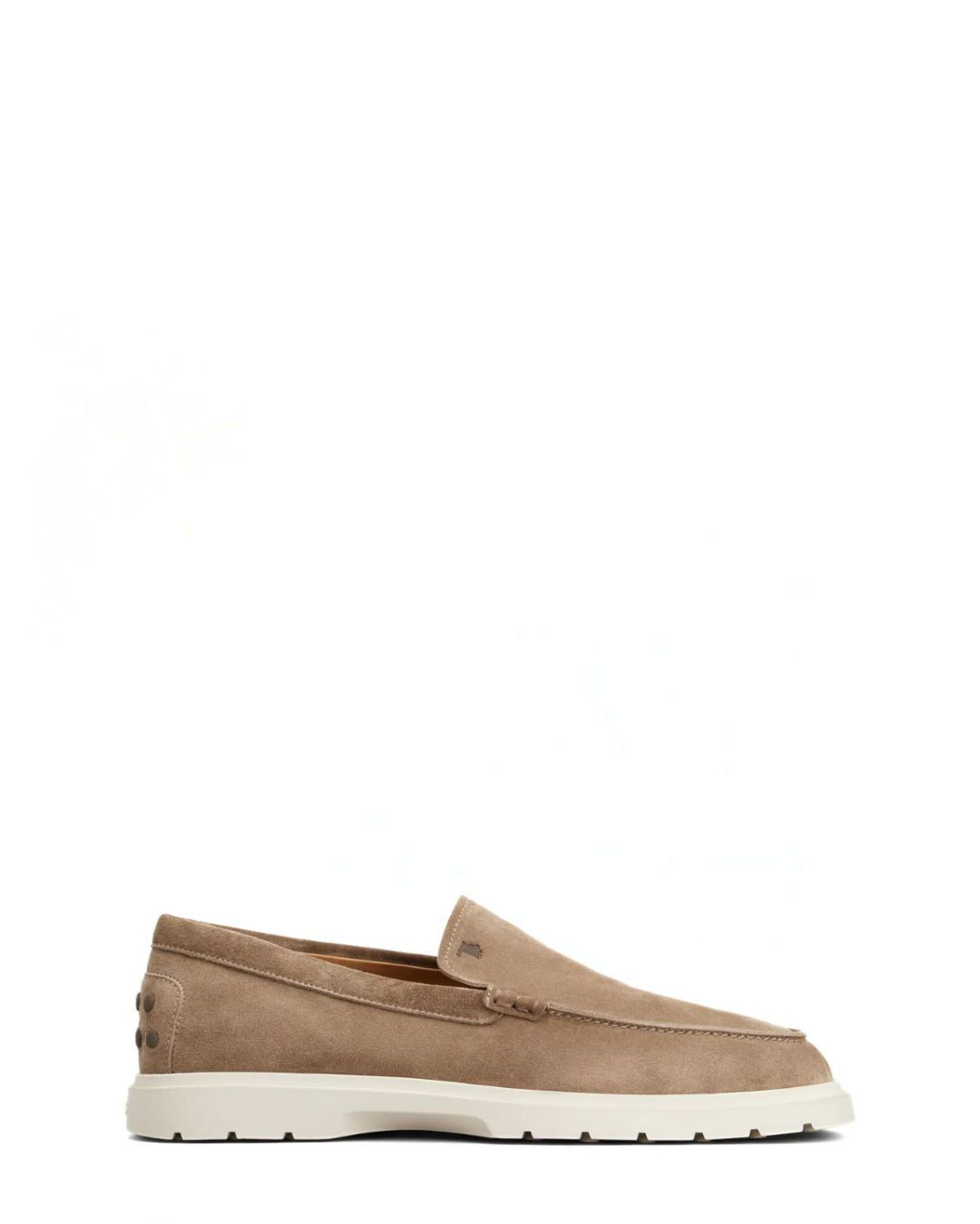 TOD'S Slipper Loafers in Suede - Beige
