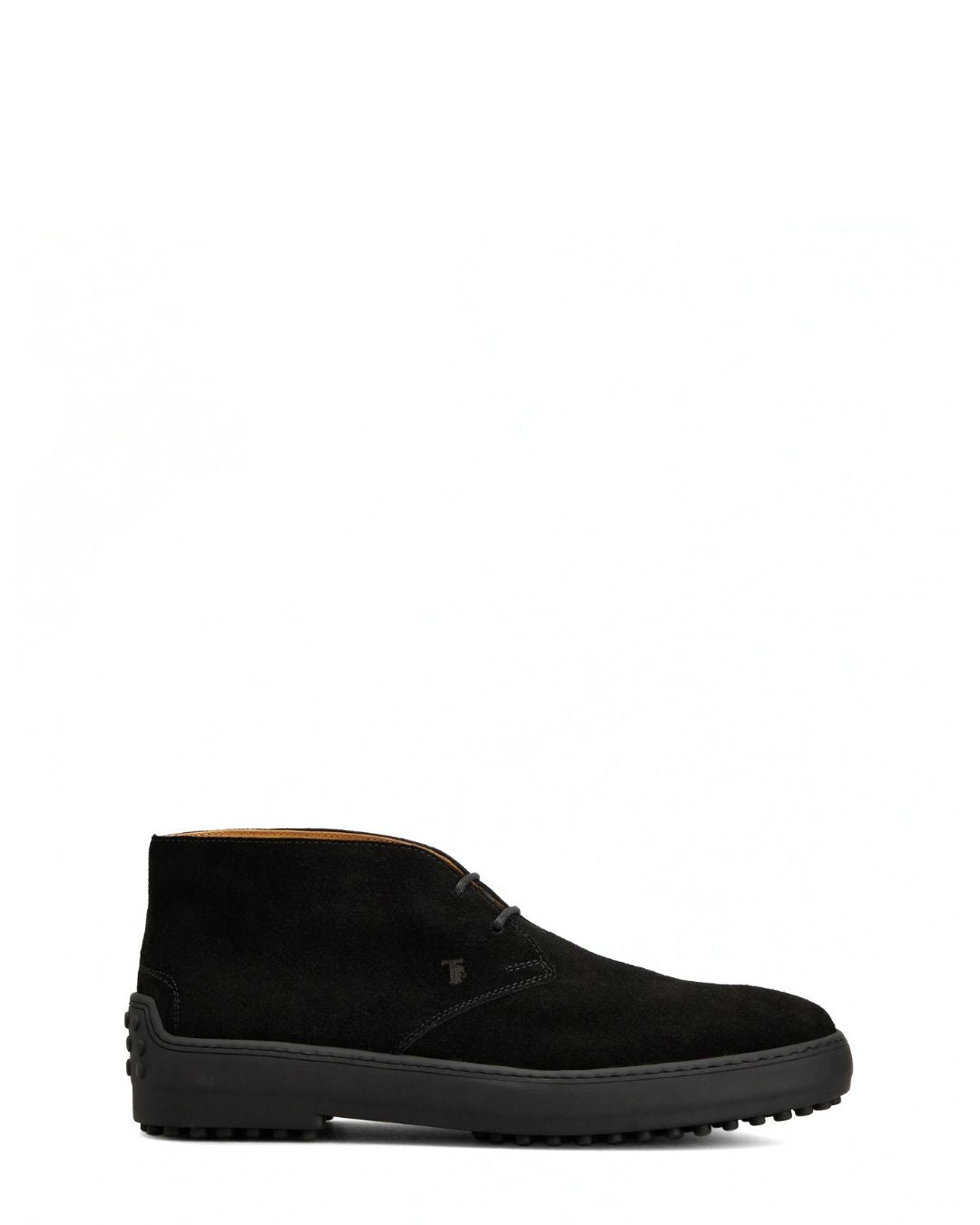 TOD'S Winter Gommino Desert Boots in Suede - Black